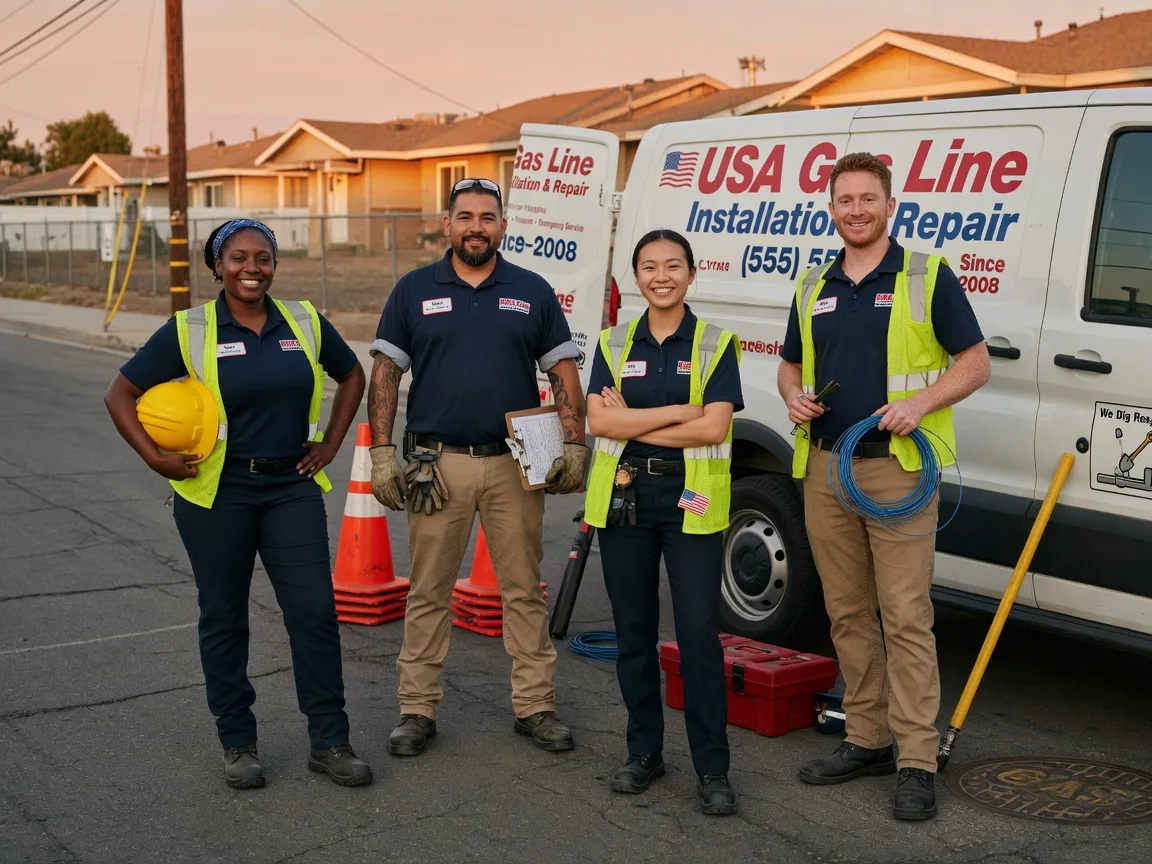 Gas Line Installation company in Ulm, MT